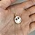 Pingente Carinha Smile Liso com Olhinhos de Coração com Banho de Ouro 18k - Imagem 5