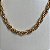 Colar Elos Duplos Lisos 4mm com Banho de Ouro 18k - Imagem 4