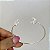 Pulseira bracelete regulável lua (chifre italiano) lisa em PRATA 925 - Imagem 8