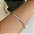 Pulseira bracelete lisa 3mm de espessura e 19cm de comprimento em prata 925 - Imagem 3