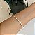Pulseira bracelete lisa 3mm de espessura e 19cm de comprimento em prata 925 - Imagem 5