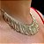 Colar com franjas com banho de ouro 18k - Imagem 7