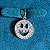 Pingente smile carinha feliz cravejado com zircônias cristal com banho de ouro 18k - Imagem 2