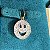 Pingente smile carinha feliz cravejado com zircônias cristal com banho de ouro 18k - Imagem 5