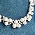 Colar pérolas shell e zircônias na cor cristal com banho de ródio branco - Imagem 11