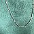 Colar choker mini corações chapeados lisos com banho de ouro 18k ou ródio branco - Imagem 6