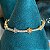 Pulseira riviera florzinhas coloridas em prata 925 com banho de ouro 18k - Imagem 7