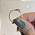 Anel solitário cravejado com zircônia cristal 4mm com 4 garras em prata 925 com banho de ouro 18k - Imagem 3
