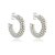 Brinco argola mola lisa com banho de ouro 18k ou ródio branco - Imagem 10