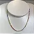Colar riviera cravejado com zircônias coloridas (rainbow) com espessura 2 mm e comprimento 39cm em prata 925 com banho de ouro 18k ou ródio branco - Imagem 8