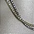 Colar riviera cravejado com zircônias na cor cristal com espessura 2 mm e comprimento 39cm em prata 925 com banho de ouro 18k ou ródio branco - Imagem 8