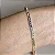 Pulseira riviera cravejada com zircônias coloridas (rainbow) com espessura 2 mm e comprimento 18cm em prata 925 com banho de ouro 18k ou ródio branco - Imagem 2