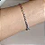 Pulseira riviera cravejada com zircônias coloridas (rainbow) com espessura 2 mm e comprimento 18cm em prata 925 com banho de ouro 18k ou ródio branco - Imagem 5