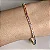 Pulseira riviera cravejada com zircônias coloridas (rainbow) com espessura 2 mm e comprimento 18cm em prata 925 com banho de ouro 18k ou ródio branco - Imagem 3