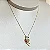 Colar com pingente de papagaio calopsita cravejado com zircônias coloridas em prata 925 com banho de ouro 18k ou ródio branco - Imagem 5