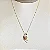 Colar com pingente de papagaio calopsita cravejado com zircônias coloridas em prata 925 com banho de ouro 18k ou ródio branco - Imagem 2