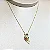 Colar com pingente de papagaio calopsita cravejado com zircônias coloridas em prata 925 com banho de ouro 18k ou ródio branco - Imagem 8