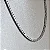 Colar riviera cravejado com zircônias na cor cristal com espessura 2 mm e comprimento 45cm em prata 925 com banho de ouro 18 ou ródio branco - Imagem 6