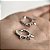 Brinco argola cravejada rainbow com spikes com banho de ouro 18k ou ródio branco - Imagem 10