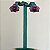 Brinco de flor orquídea cravejado com zircônias (na cor lilás ou magenta) com banho de ródio branco ou ródio negro - Imagem 9