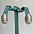 Brinco argola click grossa acetinada fosca com banho de ouro 18k ou ródio branco - Imagem 13