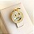 Pingente Smile Cravejado com Zircônias Cristal com Banho de Ouro 18k - Imagem 2