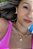 Pingente Smile Cravejado com Zircônias Cristal com Banho de Ouro 18k - Imagem 1