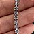 Pulseira riviera mini florzinhas cravejadas com microzircônias lilás 17cm de comprimento com banho de ródio branco - Imagem 19