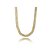 Colar Choker Riviera com Quatro Fileiras Cravejadas de Zircônias Cristal com Banho de Ouro 18k ou Ródio Branco - Imagem 3