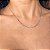 Colar Riveira Frontal com Banho de Ouro 18k ou Ródio Branco - Imagem 6