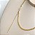 Colar rendado liso com banho de ouro 18k - Imagem 9