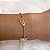Pulseira bracelete 4 onças lisas 18cm de comprimento com banho de ouro 18k - Imagem 7