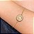 Pulseira girassol liso com banho de ouro 18k ou ródio branco - Imagem 12