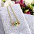 Pulseira olho grego cravejado zircônias coloridas (rainbow) com banho de ouro 18k - Imagem 9