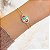 Pulseira olho grego cravejado zircônias coloridas (rainbow) com banho de ouro 18k - Imagem 5