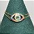 Pulseira olho grego cravejado zircônias coloridas (rainbow) com banho de ouro 18k - Imagem 4