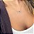 Colar com Pingente Pequeno de Olho Grego de Zircônia (Esmeralda ou Turmalina) com Banho de Ouro 18k - Imagem 8