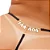 TARADA | Calcinha Fio Dental Plus Size Strass - Imagem 1