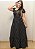 Vestido Lastex Preto Poá - Imagem 1