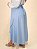 Saia Envelope Transpassada Azul Serenity - Imagem 4