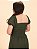 Vestido Longo Lastex Viscolinho Verde Militar - Imagem 4