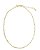 Choker Folheada Elos Corações - Imagem 1