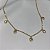 Choker Folheado Corações Zircônia - Imagem 2