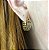 Argola Folheada Oval com Pedras Coloridas - Imagem 5