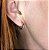 Argola Folheada com Pedras Coloridas 13mm - Imagem 3