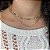 Choker Folheado Riviera Colorida 3mm c/ extensor - Imagem 3