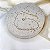 Pulseira Folheada Zircônias Redonda e Oval - Imagem 2