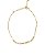 Pulseira Folheada Zircônias Redonda e Oval - Imagem 1