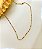 Choker Folheado Riviera Colorida 2mm - Imagem 1
