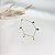 Pulseira Folheada com Pingente Circulo - Imagem 2